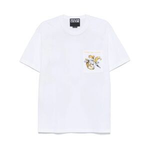 Versace Jeans Couture White T-Shirts & Vests - T-Shirts Men